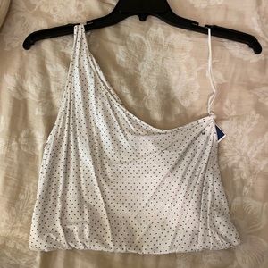 American Eagle one shoulder top